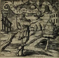 An illustration from Monumenta emblematorum Christianorum virtutum : tum politicarum, tum oeconomicarum chorum centuria una adumbrantia. ... (1619)