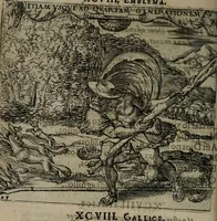 An illustration from Monumenta emblematorum Christianorum virtutum : tum politicarum, tum oeconomicarum chorum centuria una adumbrantia. ... (1619)