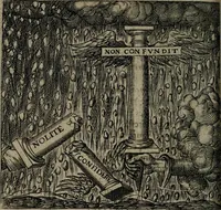 An illustration from Monumenta emblematorum Christianorum virtutum : tum politicarum, tum oeconomicarum chorum centuria una adumbrantia. ... (1619)