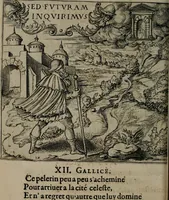 An illustration from Monumenta emblematorum Christianorum virtutum : tum politicarum, tum oeconomicarum chorum centuria una adumbrantia. ... (1619)