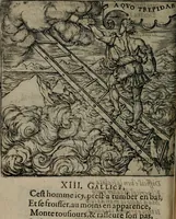 An illustration from Monumenta emblematorum Christianorum virtutum : tum politicarum, tum oeconomicarum chorum centuria una adumbrantia. ... (1619)