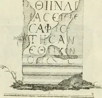 An illustration from Monumenta Graeca ex museo equitis ac senatoris Iacobi NaniI veneti (1785)