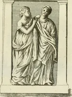 An illustration from Monumenta Graeca ex museo equitis ac senatoris Iacobi NaniI veneti (1785)