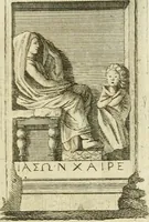 An illustration from Monumenta Graeca ex museo equitis ac senatoris Iacobi NaniI veneti (1785)