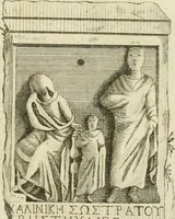 An illustration from Monumenta Graeca ex museo equitis ac senatoris Iacobi NaniI veneti (1785)