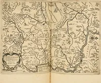 An illustration from Monumenta Paderbornensia : ex historia Romana, Francica, Saxonica eruta, et novis inscriptionibus, figuris, tabulis geographicis & notis illustrata. Accedunt Caroli M. Capitulatio de partibus Saxoniae, ex antiquissimo MS. Palatino Bibliothecae Vaticanae, & Panegyricus Paderbornensis (1672)