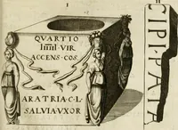 Picture 130 of 159 from Monumenta Patauina, Sertorii Vrsati studio collecta, digesta, explicata, suisque iconibus expressa (1652), leaf 286