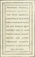 An illustration from Monumenta Patauina, Sertorii Vrsati studio collecta, digesta, explicata, suisque iconibus expressa (1652)