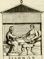 An illustration from Monumenta Patauina, Sertorii Vrsati studio collecta, digesta, explicata, suisque iconibus expressa (1652)