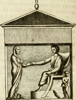 An illustration from Monumenta Patauina, Sertorii Vrsati studio collecta, digesta, explicata, suisque iconibus expressa (1652)
