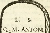 An illustration from Monumenta Patauina, Sertorii Vrsati studio collecta, digesta, explicata, suisque iconibus expressa (1652)