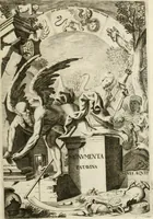 An illustration from Monumenta Patauina, Sertorii Vrsati studio collecta, digesta, explicata, suisque iconibus expressa (1652)