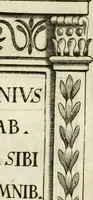 An illustration from Monumenta Patauina, Sertorii Vrsati studio collecta, digesta, explicata, suisque iconibus expressa (1652)