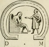 An illustration from Monumenta Patauina, Sertorii Vrsati studio collecta, digesta, explicata, suisque iconibus expressa (1652)