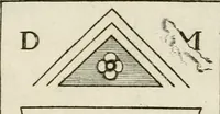An illustration from Monumenta Patauina, Sertorii Vrsati studio collecta, digesta, explicata, suisque iconibus expressa (1652)
