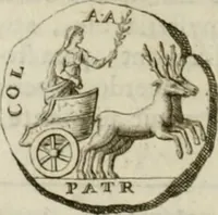 An illustration from Monumenta peloponnesia : commentariis explicata (1761)
