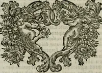 An illustration from Monumenta veteris Antii, hoc est, Inscriptio M. Aquilii et tabula solis Mithrae variis figuris & symbolis exsculpta quae nuper inibi reperta, nunc prodeunt commentari illustrata, & accuratè explicata : accedunt Dissertationes de Beleno et aliis quibusdam Aquilejensium diis. et De colonia Forojuliensi (1700)