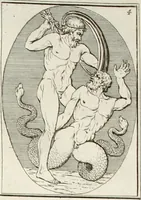 An illustration from Monumenti antichi inediti (1767)