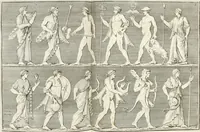 An illustration from Monumenti antichi inediti (1767)