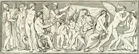 An illustration from Monumenti antichi inediti (1767)