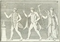 An illustration from Monumenti antichi inediti (1767)