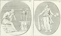 An illustration from Monumenti antichi inediti (1767)