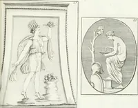 An illustration from Monumenti antichi inediti (1767)