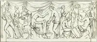 An illustration from Monumenti antichi inediti (1767)