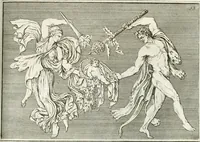 An illustration from Monumenti antichi inediti (1767)