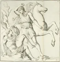 An illustration from Monumenti antichi inediti (1767)