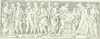 An illustration from Monumenti antichi inediti (1767)