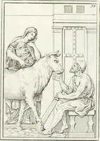 An illustration from Monumenti antichi inediti (1767)