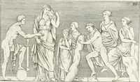 An illustration from Monumenti antichi inediti (1767)