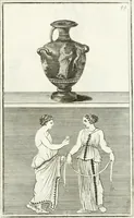 An illustration from Monumenti antichi inediti (1767)