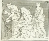 An illustration from Monumenti antichi inediti (1767)