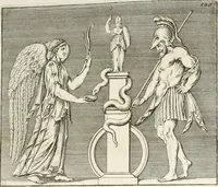 An illustration from Monumenti antichi inediti (1767)