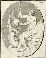 An illustration from Monumenti antichi inediti (1767)