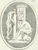 An illustration from Monumenti antichi inediti (1767)