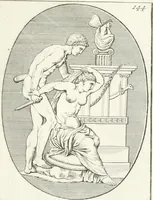 An illustration from Monumenti antichi inediti (1767)