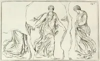 An illustration from Monumenti antichi inediti (1767)