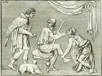 An illustration from Monumenti antichi inediti (1767)