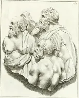An illustration from Monumenti antichi inediti (1767)
