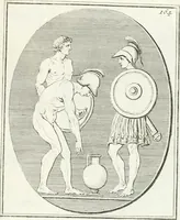 An illustration from Monumenti antichi inediti (1767)