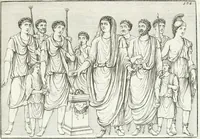 An illustration from Monumenti antichi inediti (1767)