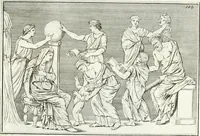 An illustration from Monumenti antichi inediti (1767)