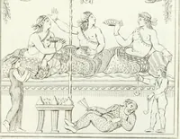 An illustration from Monumenti antichi inediti (1767)