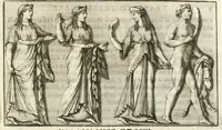 An illustration from Monumenti antichi inediti (1767)