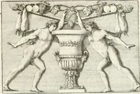 An illustration from Monumenti antichi inediti (1767)