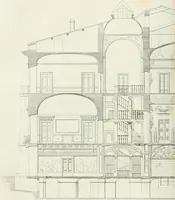 An illustration from Monumenti del Giardino Puccini (1845)