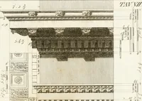 An illustration from Monumenti di fabbriche antiche estratti dai disegni dei piu celebri autori (1796)